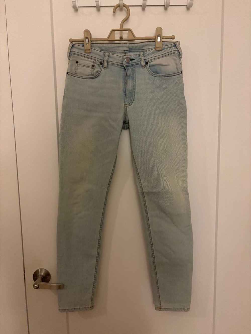 Acne studios light jeans tight 170 72A made in italy